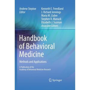 Springer - Handbook of Behavioral Medicine - by  Andrew Stept Blue
